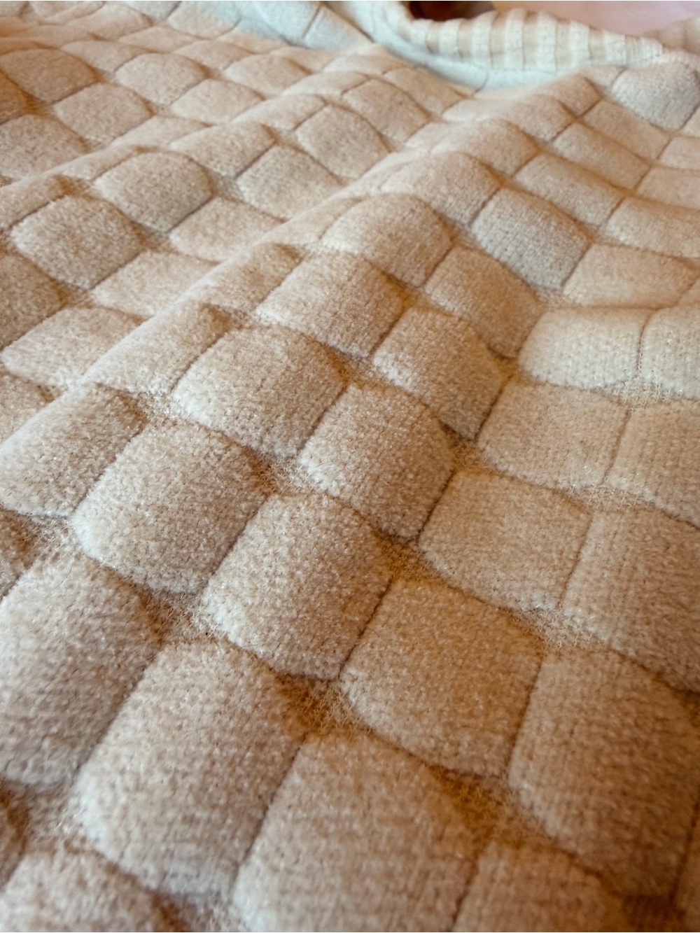 Rebecca Taylor quilted velvet sweater - Picture 8 of 10